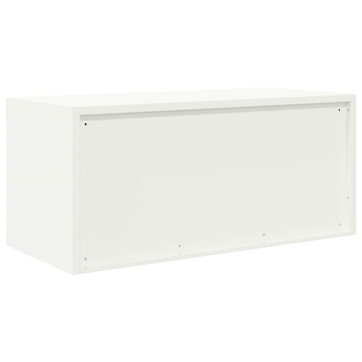 Opbevaringsskab Hvid 90 x 40 x 40 cm Stål