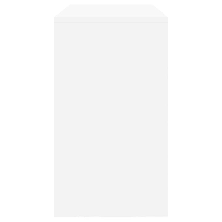 Opbevaringsskab Hvid 90 x 40 x 70 cm Stål