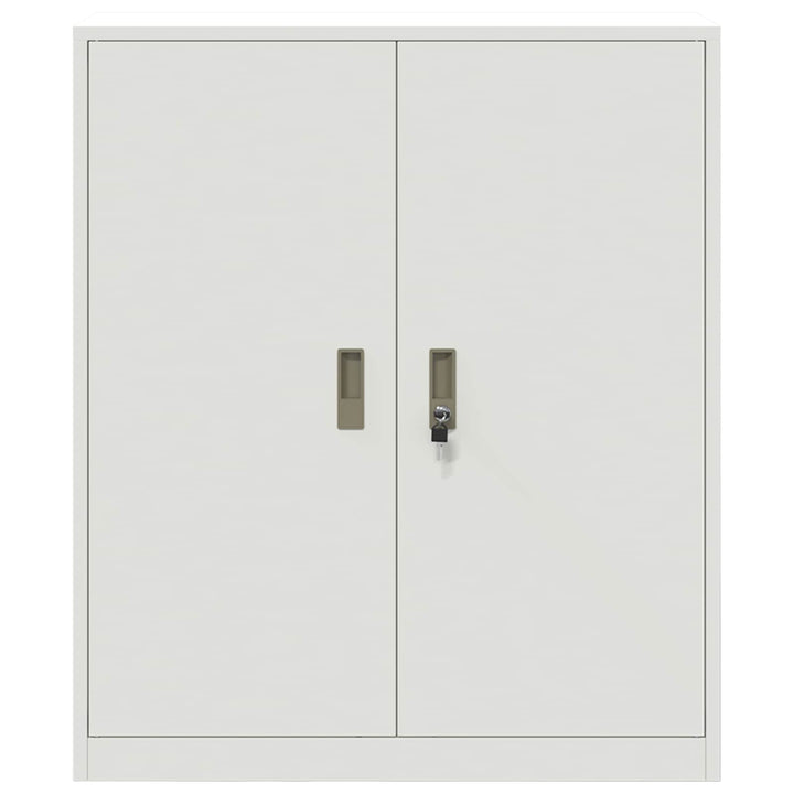 Opbevaringsskab Hvid 90 x 40 x 105 cm Stål