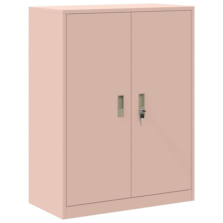Opbevaringsskab Lyserød 80 x 40 x 105 cm Stål