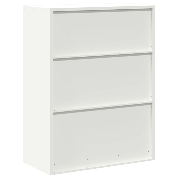 Opbevaringsskab Hvid 80 x 40 x 105 cm Stål
