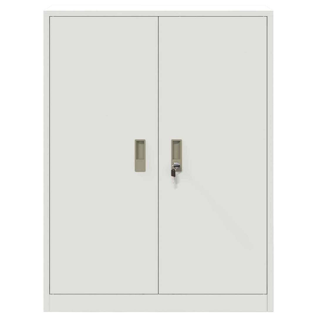 Opbevaringsskab Hvid 80 x 40 x 105 cm Stål