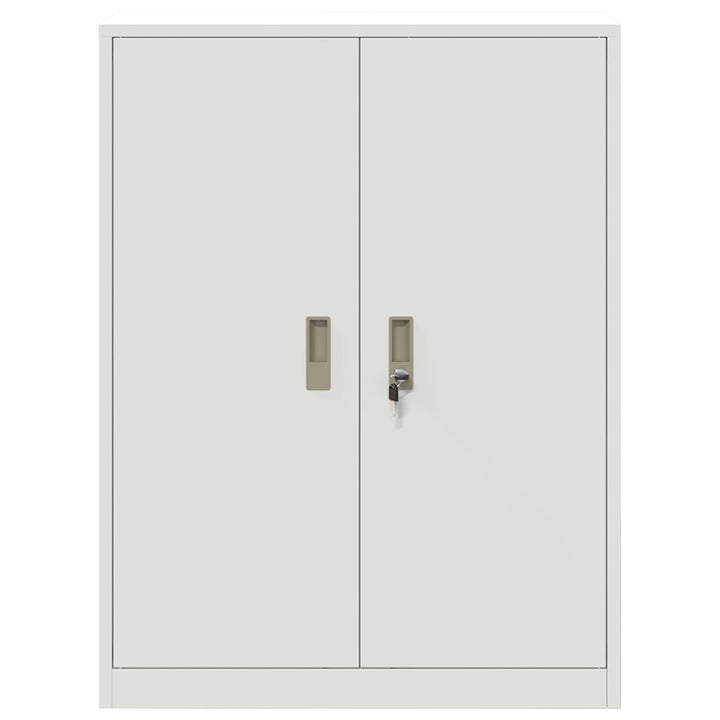 Opbevaringsskab Hvid 80 x 40 x 105 cm Stål