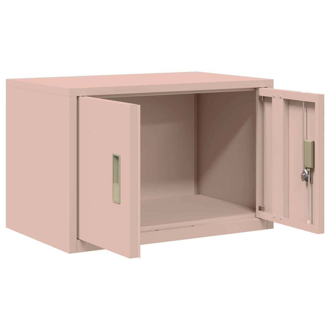 Opbevaringsskab Lyserød 60 x 40 x 40 cm Stål