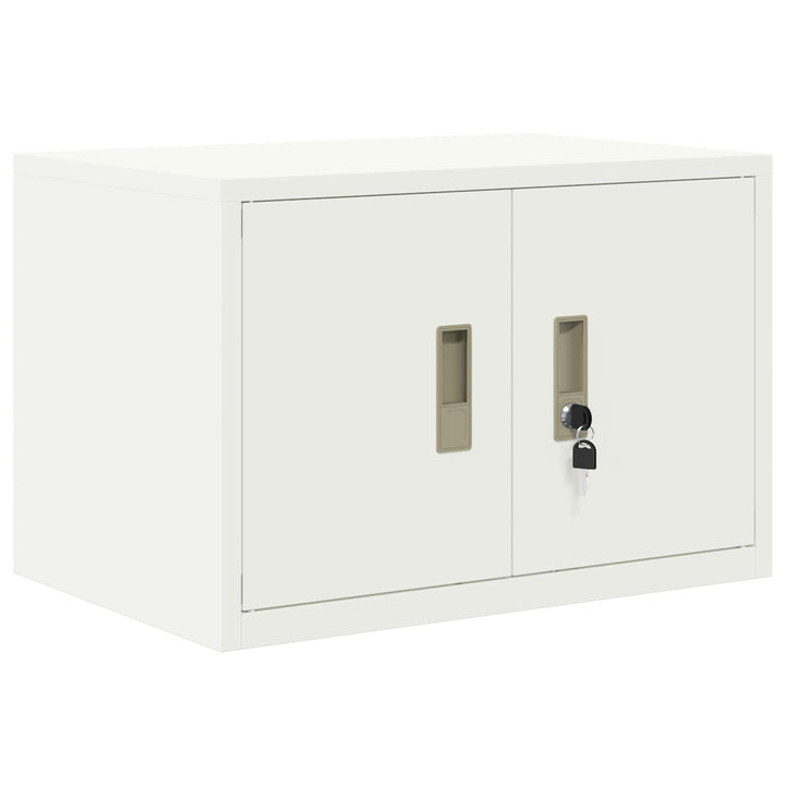 Opbevaringsskab Hvid 60 x 40 x 40 cm Stål
