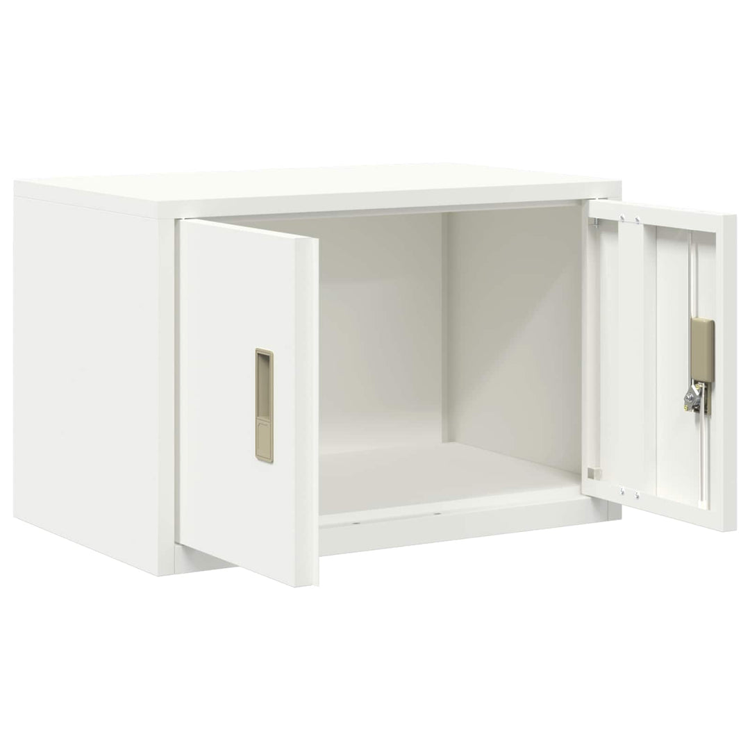 Opbevaringsskab Hvid 60 x 40 x 40 cm Stål