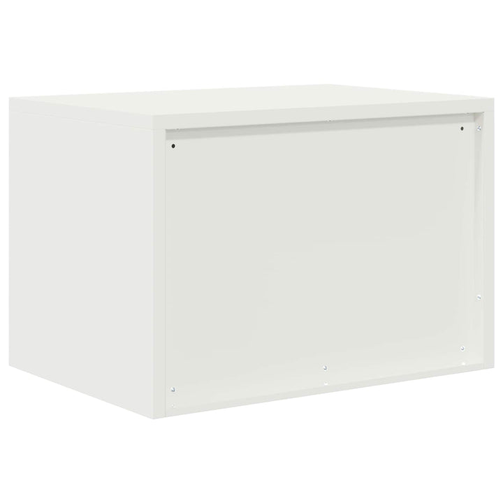 Opbevaringsskab Hvid 60 x 40 x 40 cm Stål