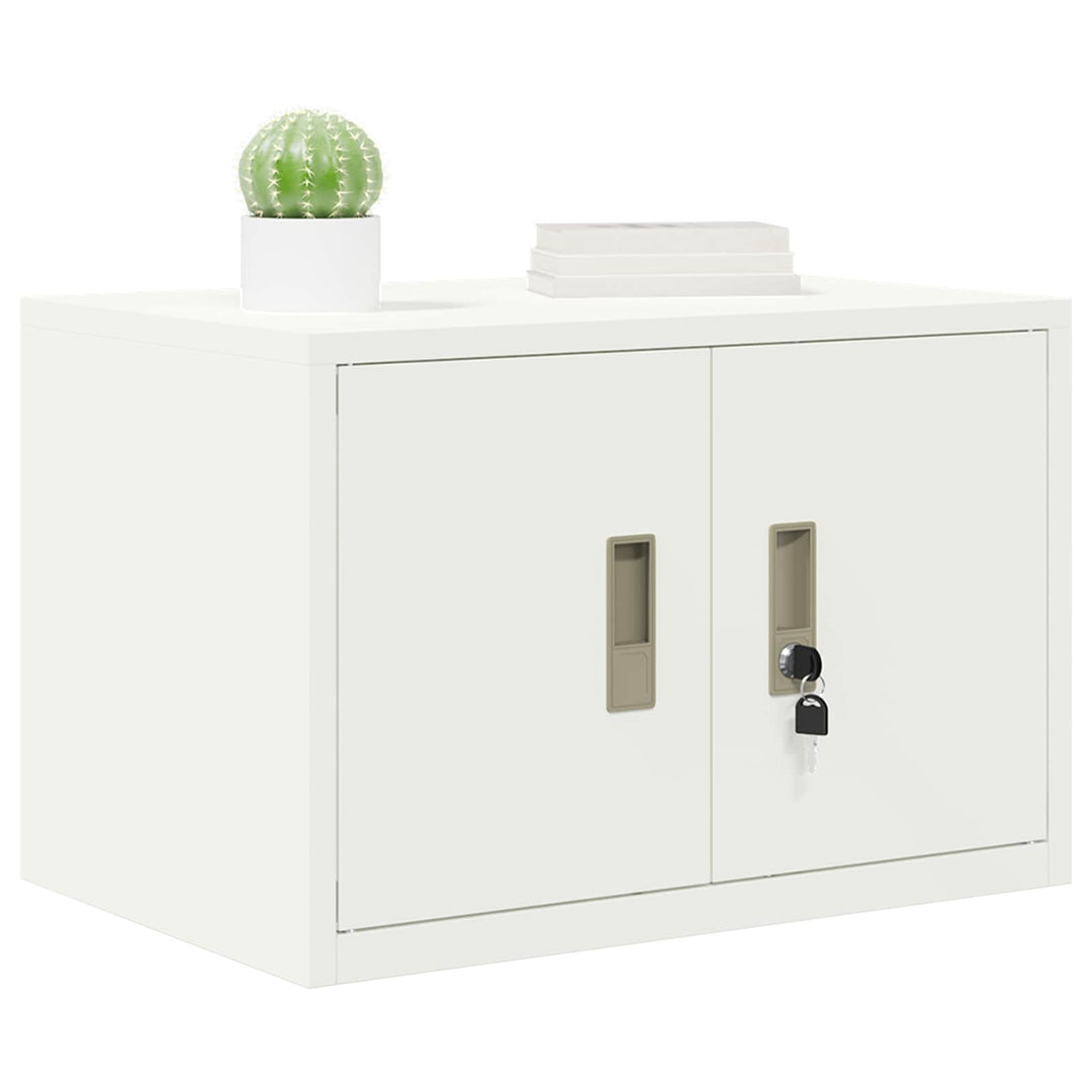Opbevaringsskab Hvid 60 x 40 x 40 cm Stål