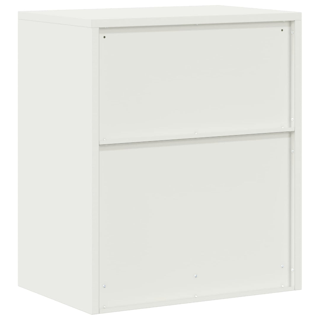 Opbevaringsskab Hvid 60 x 40 x 70 cm Stål