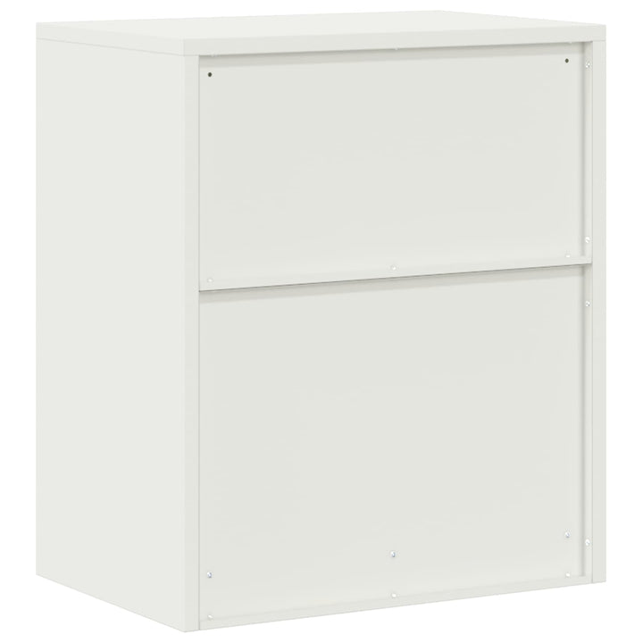 Opbevaringsskab Hvid 60 x 40 x 70 cm Stål
