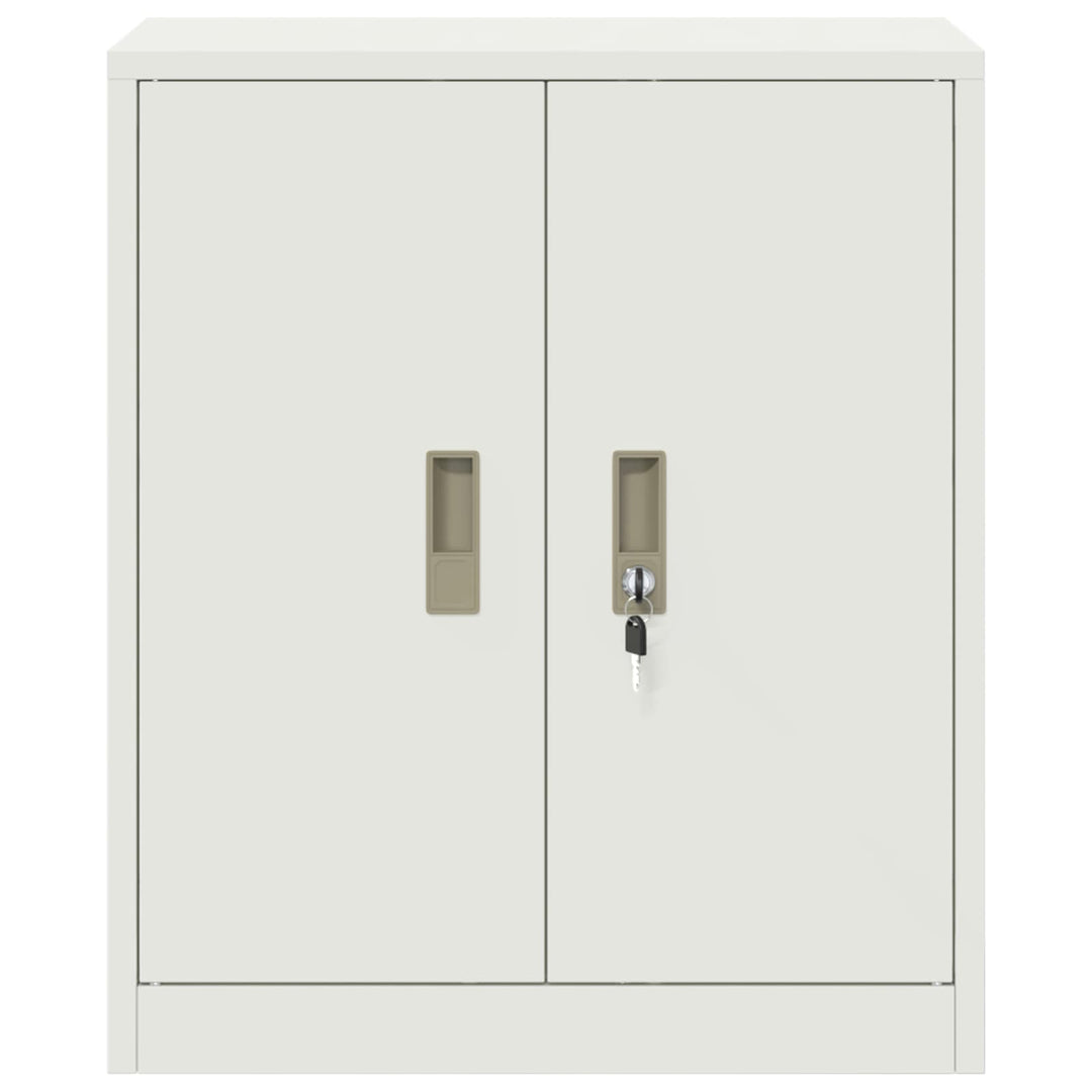 Opbevaringsskab Hvid 60 x 40 x 70 cm Stål