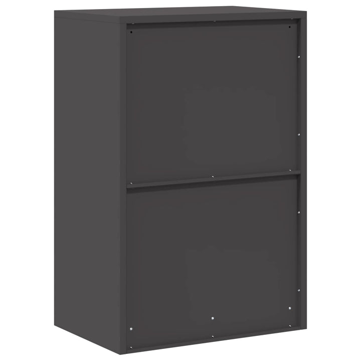 Opbevaringsskab Sort 60 x 40 x 90 cm Stål