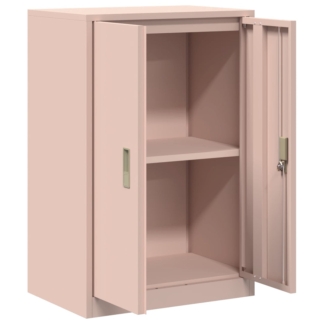 Opbevaringsskab Lyserød 60 x 40 x 90 cm Stål