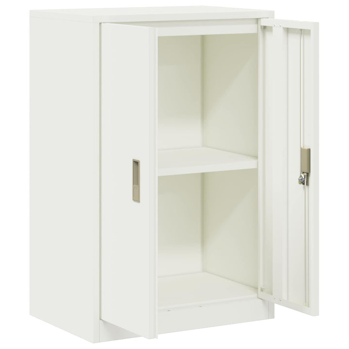 Opbevaringsskab Hvid 60 x 40 x 90 cm Stål
