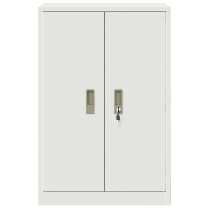 Opbevaringsskab Hvid 60 x 40 x 90 cm Stål