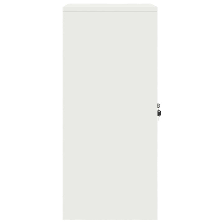 Opbevaringsskab Hvid 60 x 40 x 90 cm Stål
