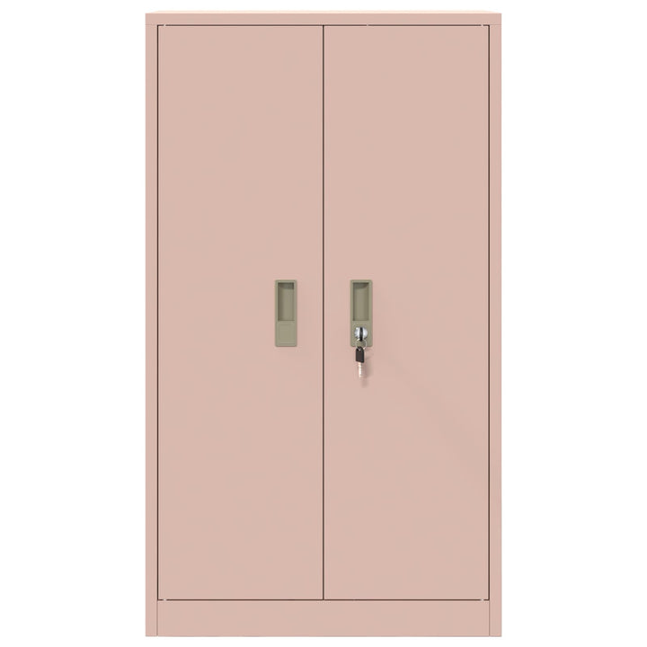 Opbevaringsskab Lyserød 60 x 40 x 90 cm Stål