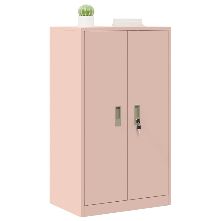 Opbevaringsskab Lyserød 60 x 40 x 90 cm Stål