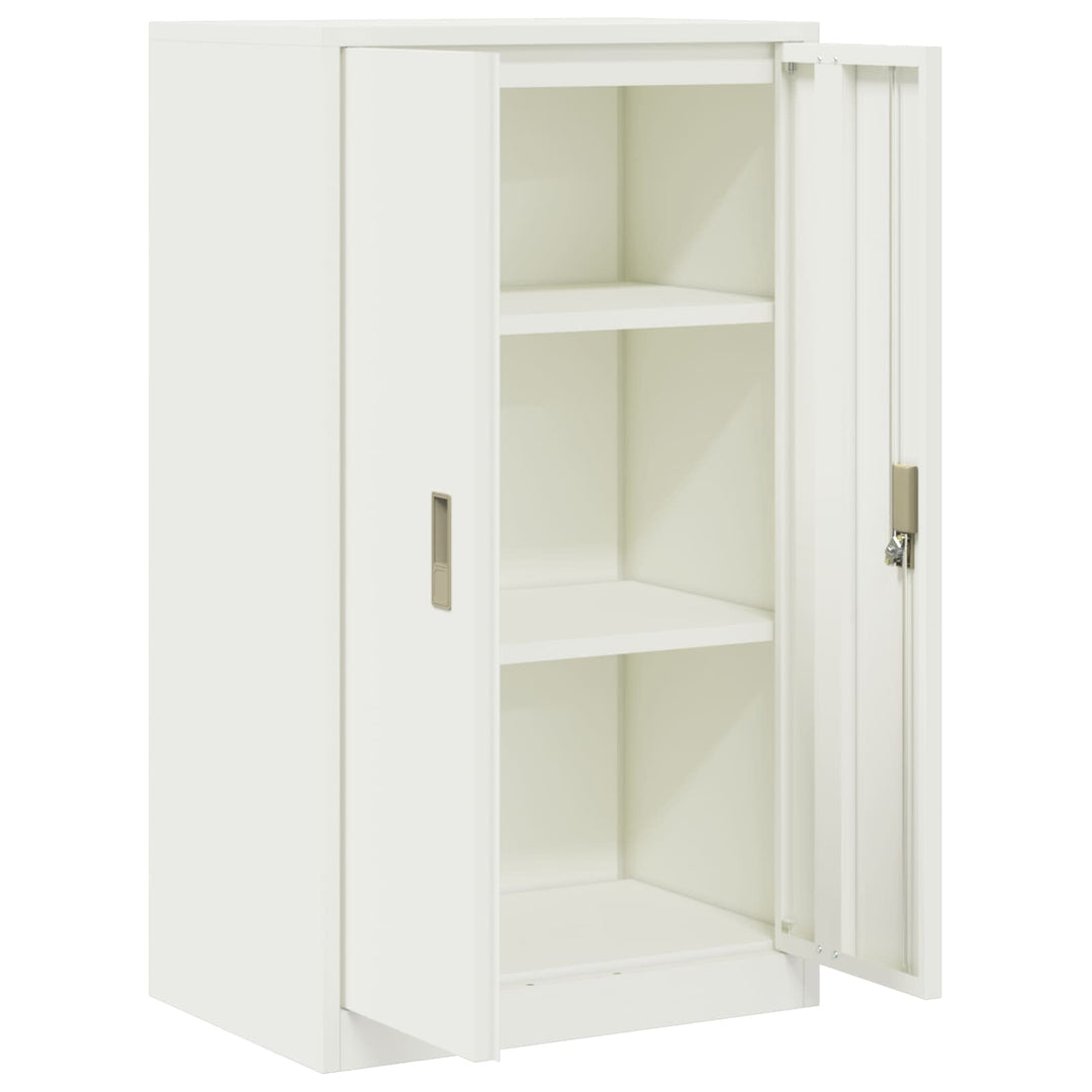 Opbevaringsskab Hvid 60 x 40 x 105 cm Stål