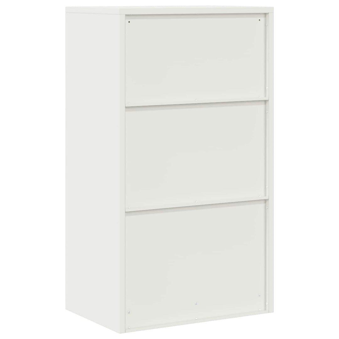 Opbevaringsskab Hvid 60 x 40 x 105 cm Stål