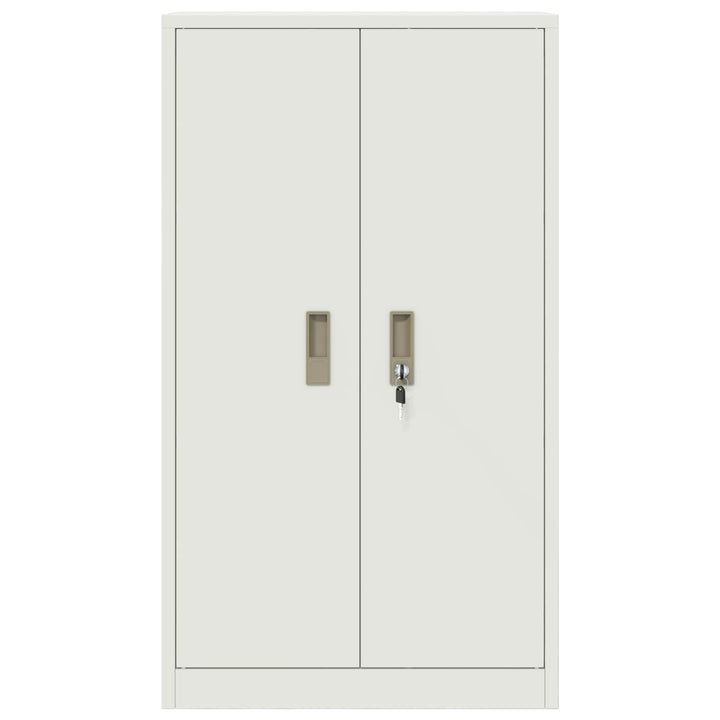 Opbevaringsskab Hvid 60 x 40 x 105 cm Stål