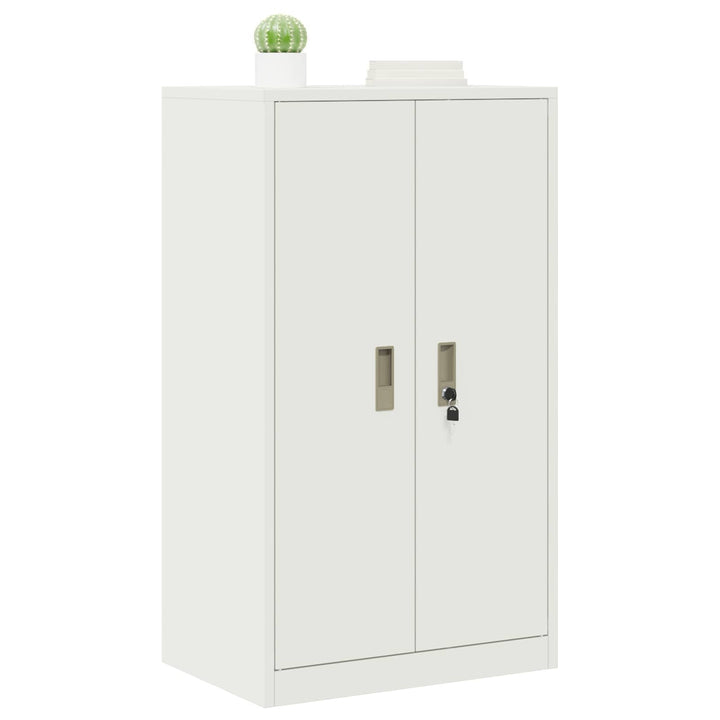 Opbevaringsskab Hvid 60 x 40 x 105 cm Stål