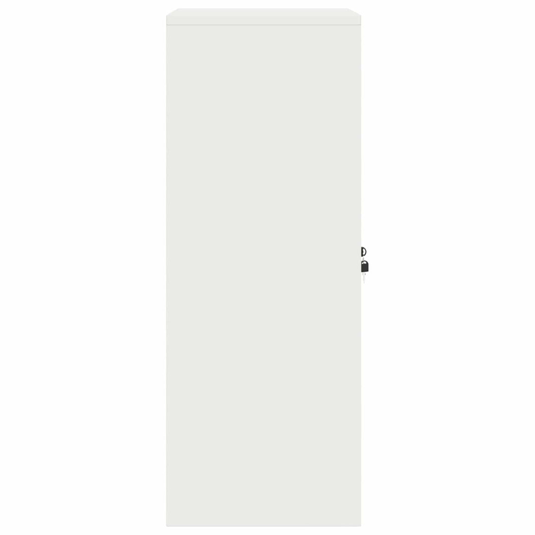 Opbevaringsskab Hvid 60 x 40 x 105 cm Stål