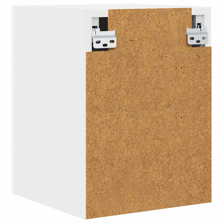 Hængeskab med dør 2 pcs Hvid 30 x 31 x 40 cm Konstrueret træ