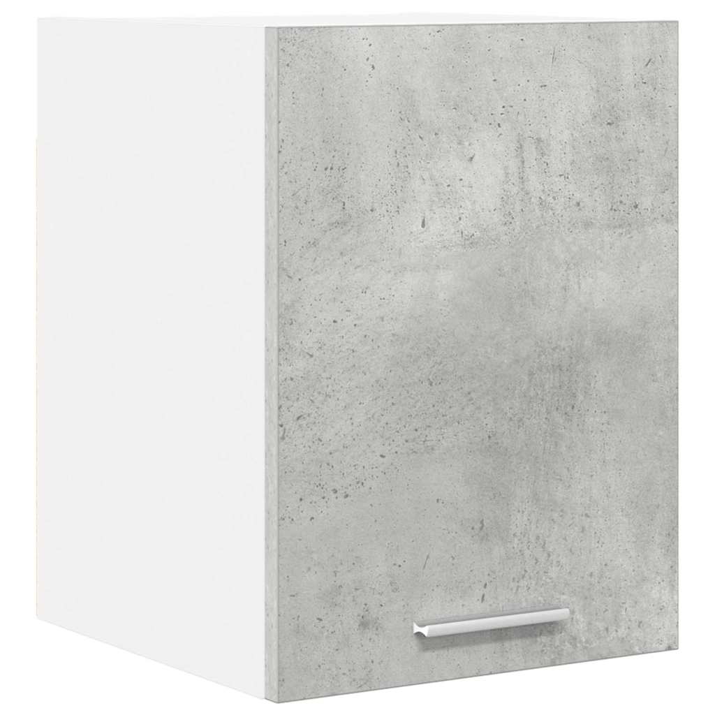 Hængeskab Beton grå og hvid 30 x 31 x 40 cm Konstrueret træ