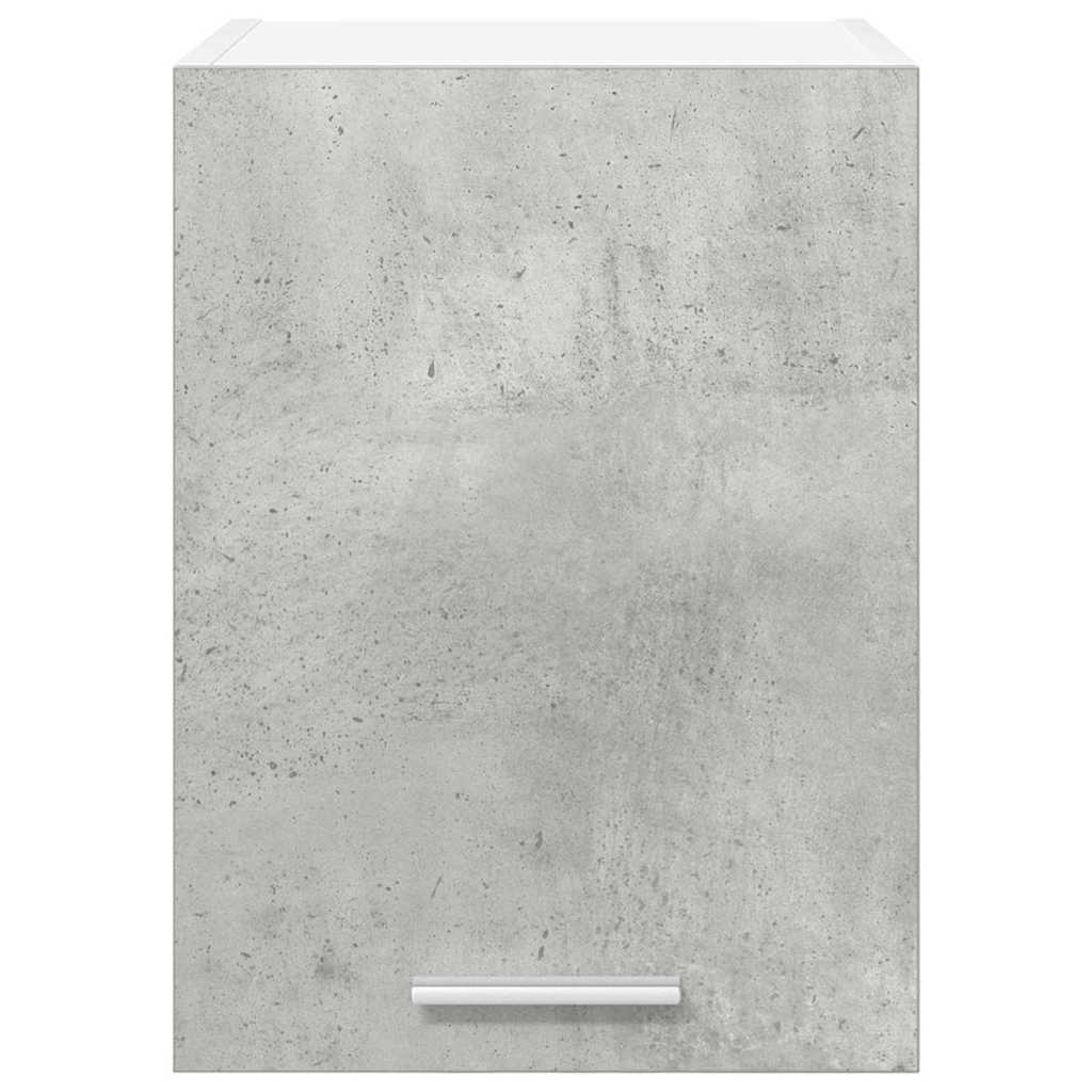 Hængeskab Beton grå og hvid 30 x 31 x 40 cm Konstrueret træ
