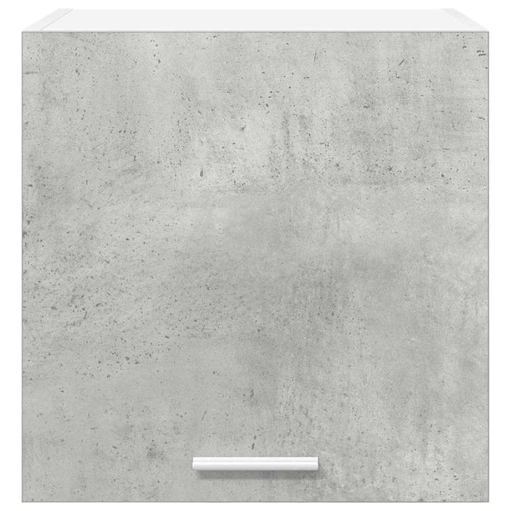 Hængeskab med dør 2 pcs Beton grå og hvid 40 x 31 x 40 cm