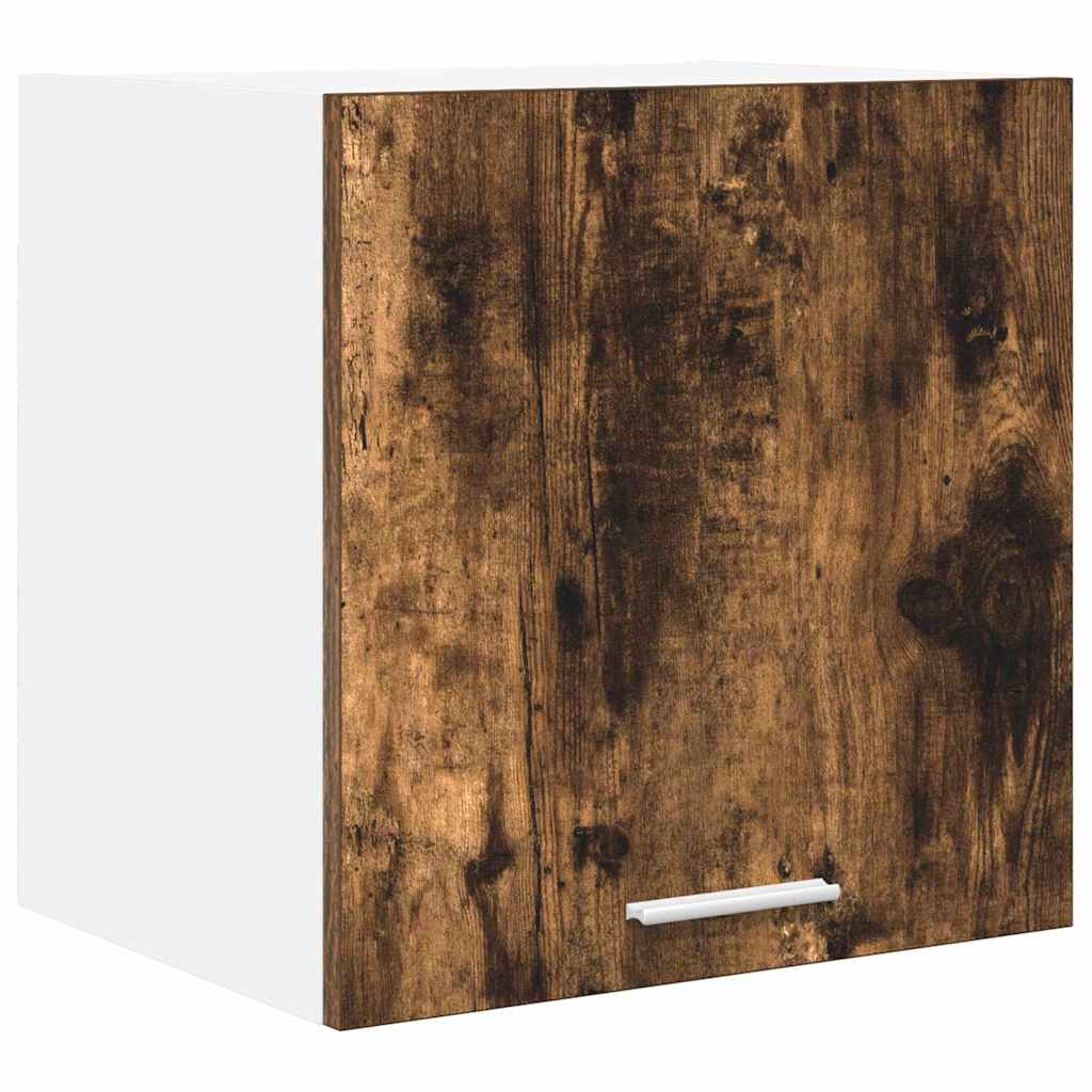 Hængeskab med opbevaring 2 pcs Røget Eg og Hvid 40 x 31 x 40 cm