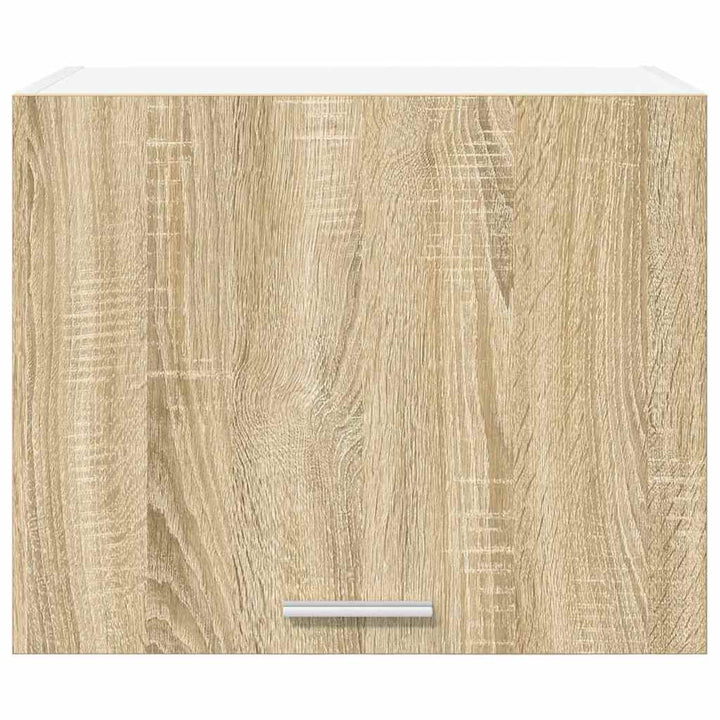 Hængeskab med dør 2 pcs Sonoma Eg og Hvid 50 x 31 x 40 cm