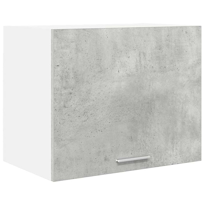 Hængeskab med dør 2 pcs Beton grå og hvid 50 x 31 x 40 cm
