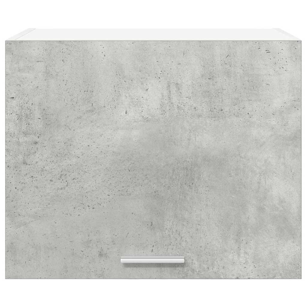 Hængeskab med dør 2 pcs Beton grå og hvid 50 x 31 x 40 cm