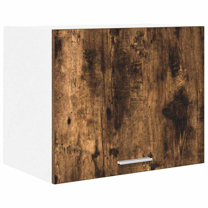 Hængeskab med opbevaring 2 pcs Røget Eg og Hvid 50 x 31 x 40 cm