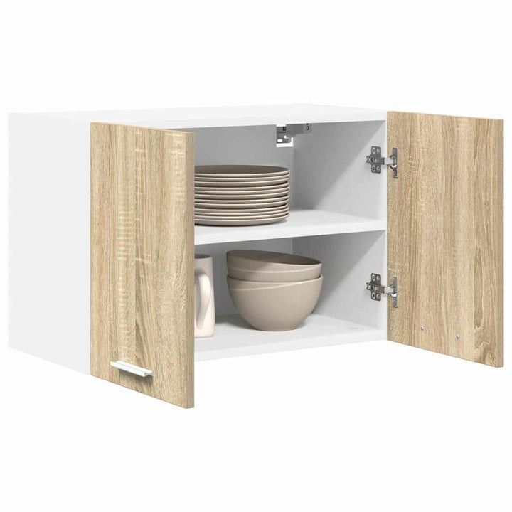 Hængeskab Sonoma Eg og Hvid 60 x 31 x 40 cm Konstrueret træ