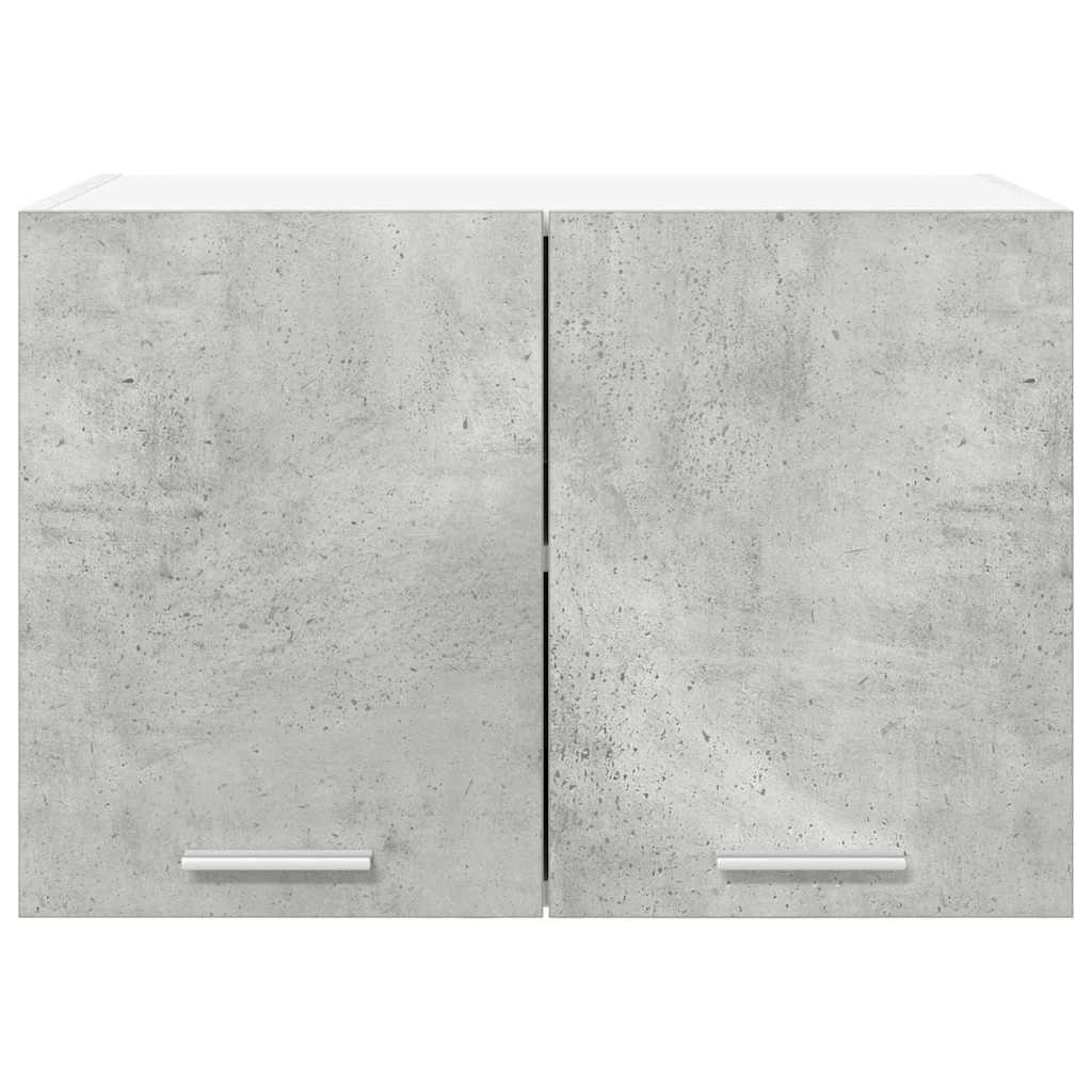 Hængeskab Beton grå og hvid 60 x 31 x 40 cm Konstrueret træ