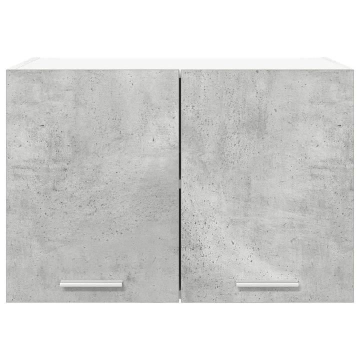 Hængeskab Beton grå og hvid 60 x 31 x 40 cm Konstrueret træ