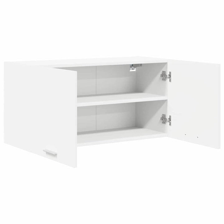 Hængeskab Hvid 80 x 31 x 40 cm Konstrueret træ