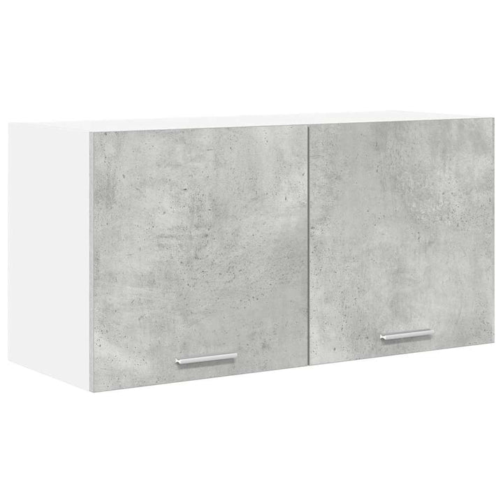 Hængeskab Beton Grå 80 x 31 x 40 cm Konstrueret træ