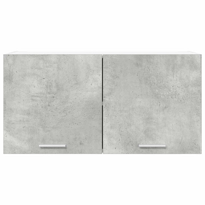 Hængeskab Beton Grå 80 x 31 x 40 cm Konstrueret træ