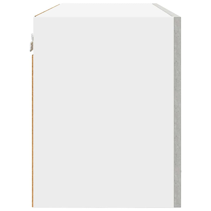 Hængeskab Beton Grå 80 x 31 x 40 cm Konstrueret træ