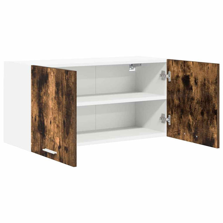 Hængeskab Røget eg 80 x 31 x 40 cm Konstrueret træ
