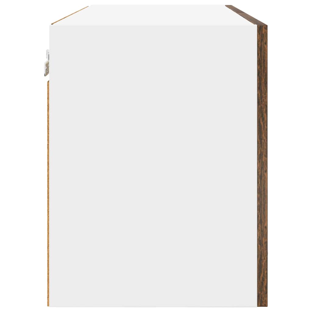 Hængeskab Røget eg 80 x 31 x 40 cm Konstrueret træ