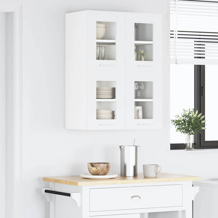 Hængeskab Hvid 60 x 31 x 40 cm Konstrueret træ
