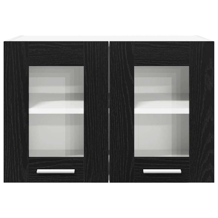 Hængeskab Sort eg 60 x 31 x 40 cm Konstrueret træ