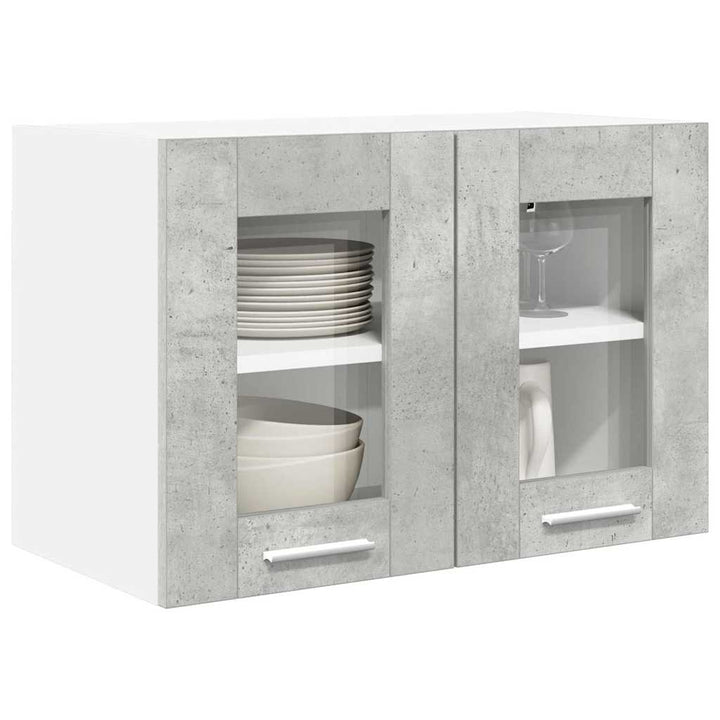 Hængeskab Beton Grå 60 x 31 x 40 cm Konstrueret træ
