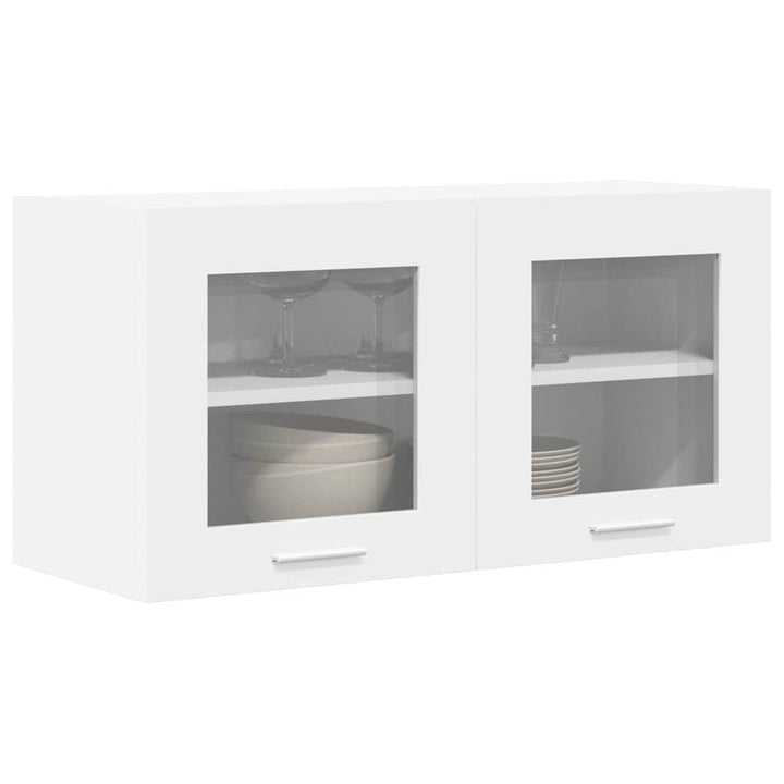 Hængeskab Hvid 80 x 31 x 40 cm Konstrueret træ