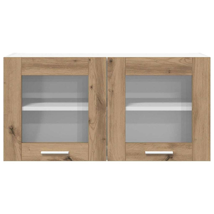 Hængeskab Artisan eg og hvid 80 x 31 x 40 cm Konstrueret træ